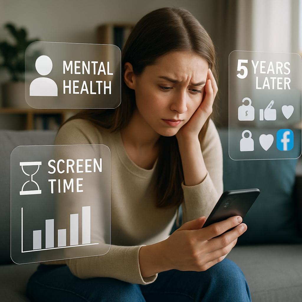 Mental health, screen time and platform responsibility: how social media is evolving in response to societal concerns. Looking ahead: what the next five years might bring Mental health, screen time and platform responsibility: how social media is evolving in response to societal concerns. Looking ahead: what the next five years might bring