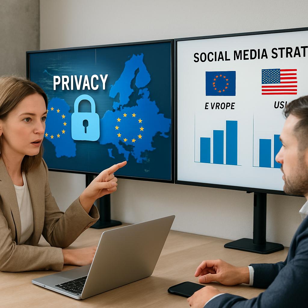 Privacy, data regulation & the impact on social media strategy in Europe vs US. What this means for targeting and ad tech Privacy, data regulation & the impact on social media strategy in Europe vs US. What this means for targeting and ad tech