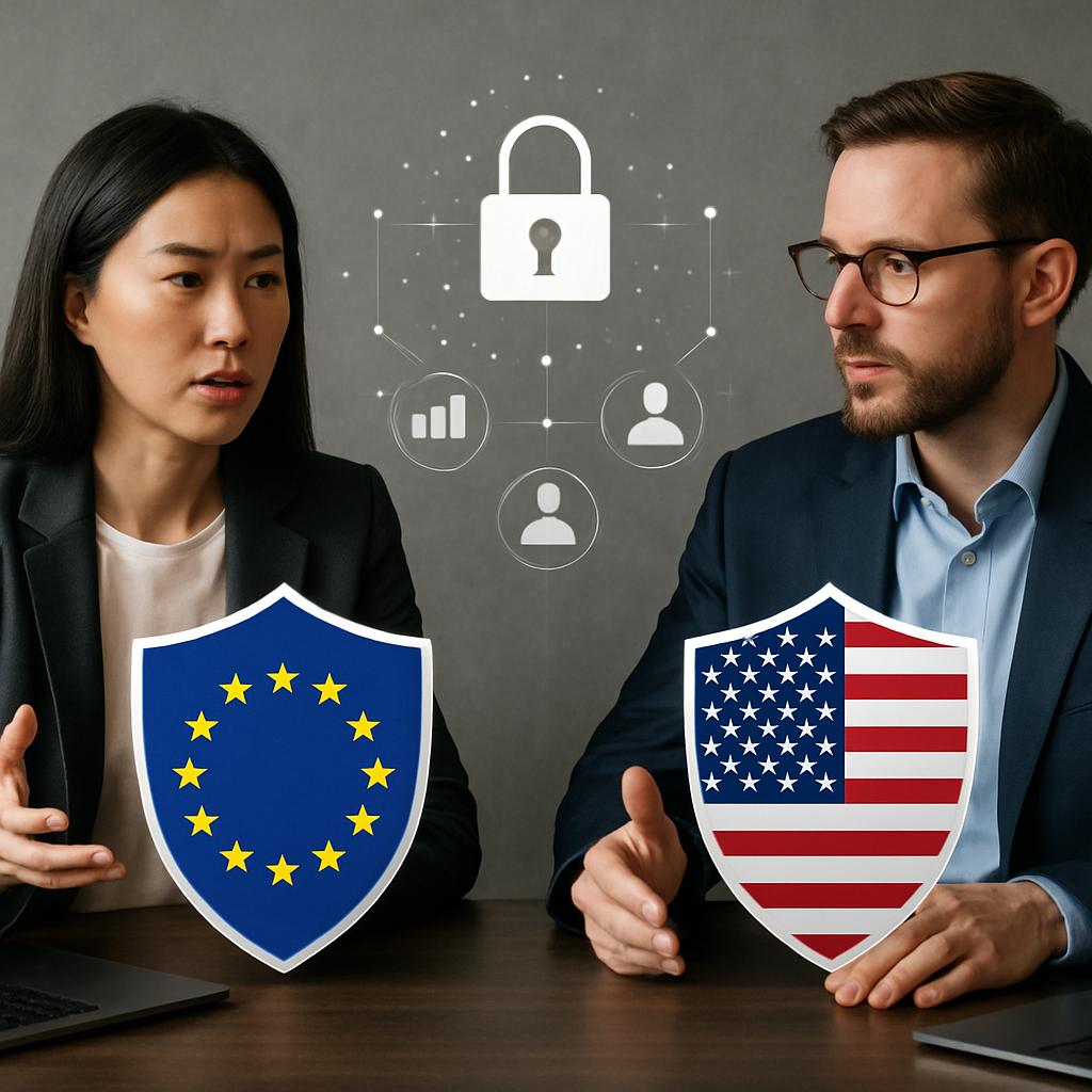 Privacy, data regulation & the impact on social media strategy in Europe vs US. Regulatory landscapes: two distinct philosophies Privacy, data regulation & the impact on social media strategy in Europe vs US. Regulatory landscapes: two distinct philosophies