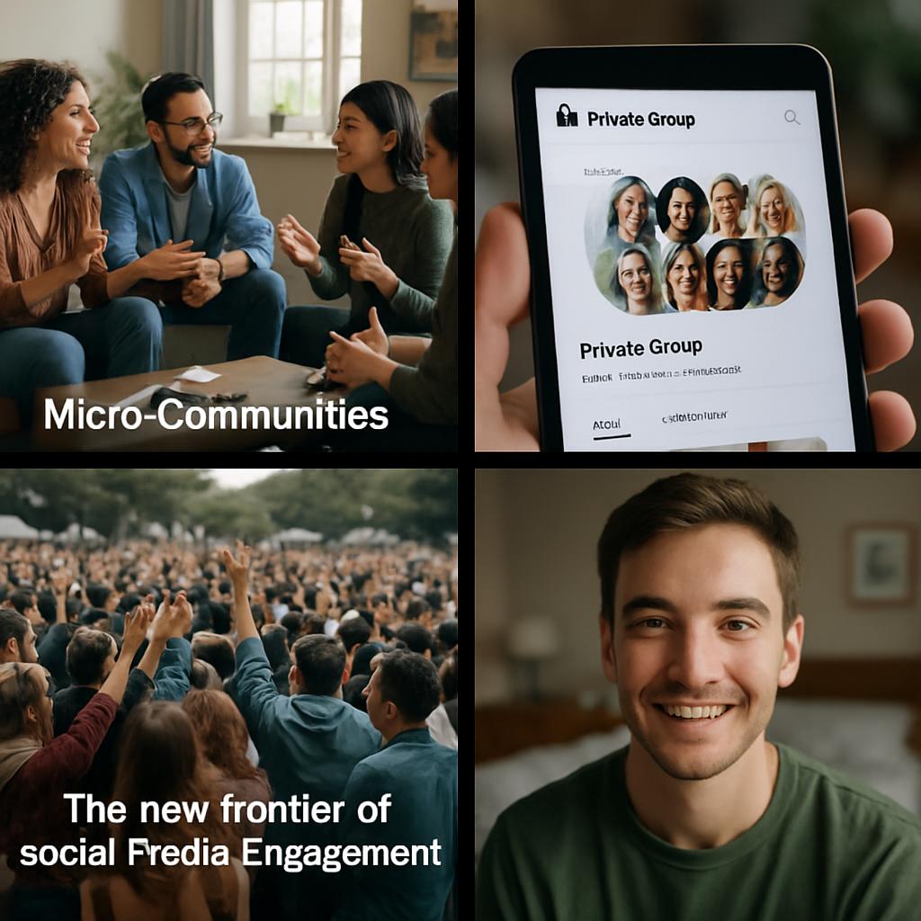 Micro-communities and private groups: the new frontier of social media engagement. Real-world examples and a personal story Micro-communities and private groups: the new frontier of social media engagement. Real-world examples and a personal story