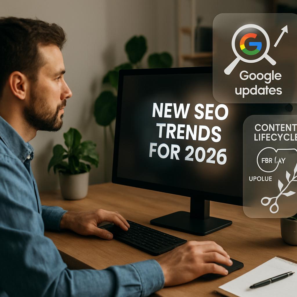 New SEO trends for 2026: how to adapt to Google updates. Content lifecycle and pruning strategy