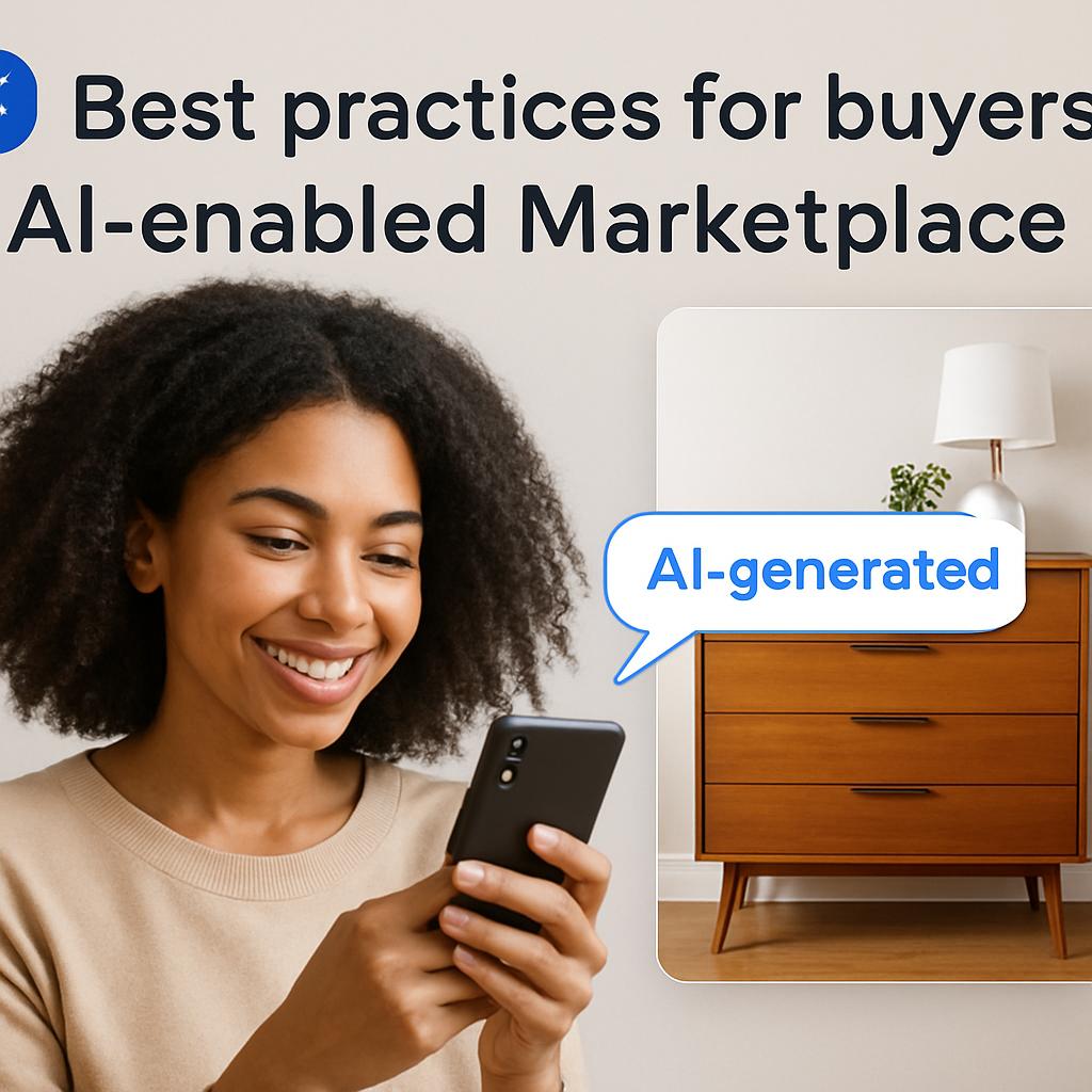 Facebook Adds AI Tools to Marketplace. Best practices for buyers using AI-enabled Marketplace Facebook Adds AI Tools to Marketplace. Best practices for buyers using AI-enabled Marketplace