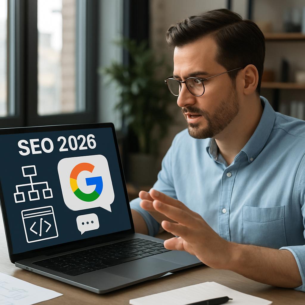 New SEO trends for 2026: how to adapt to Google updates. Schema, structured data, and conversational search