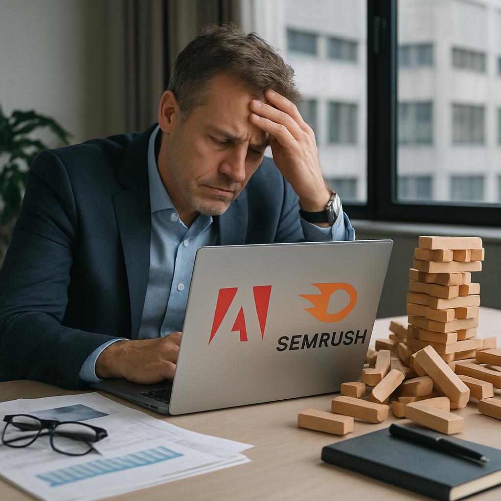 Adobe to buy Semrush for $1.9 billion. Potential risks and pitfalls Adobe to buy Semrush for $1.9 billion. Potential risks and pitfalls