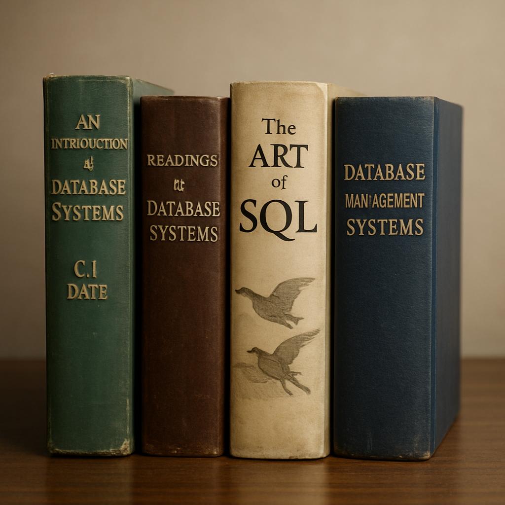 Database books worth reading in 2026. Foundational classics that still teach