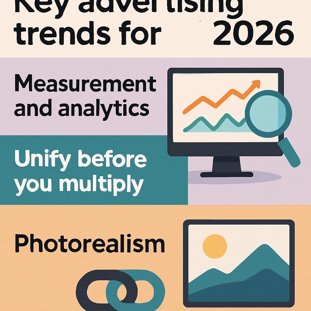 Key advertising trends for 2026: what will work. Measurement and analytics: unify before you multiply