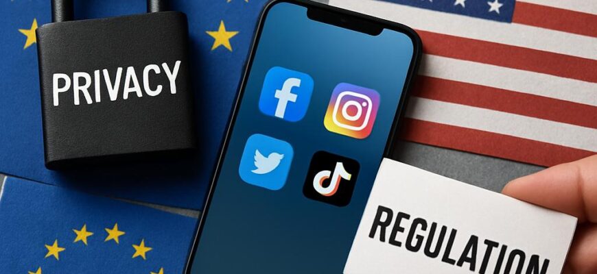 How privacy rules are rewiring social media strategy in Europe and the US