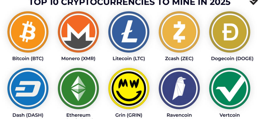 Top 10 Cryptocurrencies to Buy in 2025