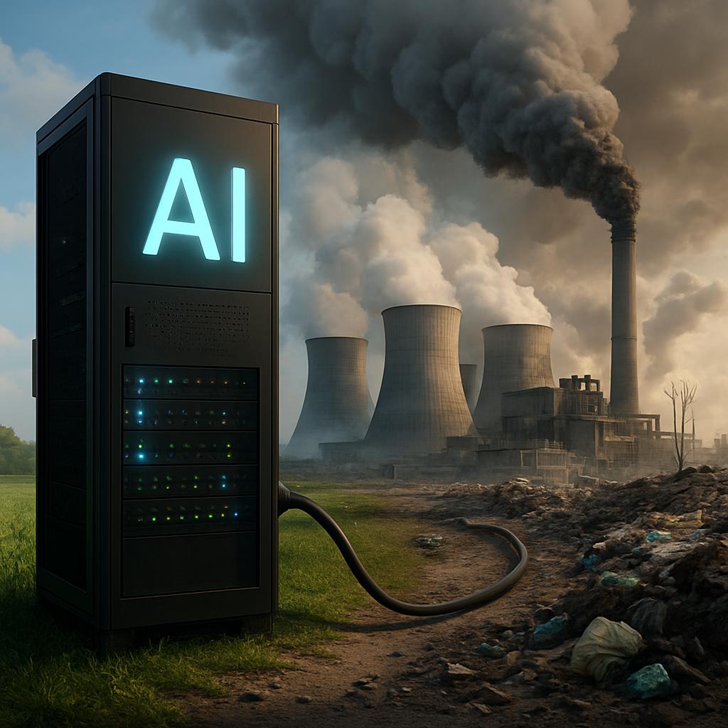 When servers breathe: the environmental cost of artificial intelligence