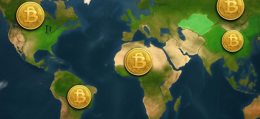 Profitable mining map: leading countries for Bitcoin mining