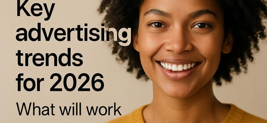 Key advertising trends for 2026: what will work — a practical view